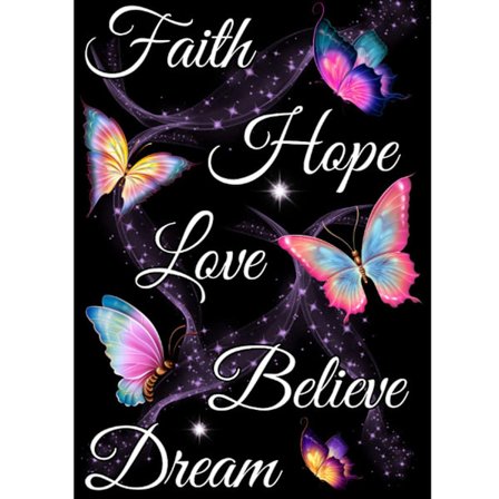 Diamond painting fjäril dekor - spot försäljning