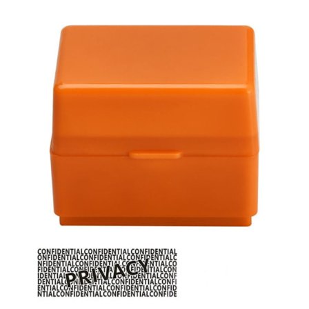 Roller Stamp Security Data Defender ORANGE