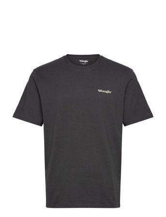Small Logo Tee Black Wrangler