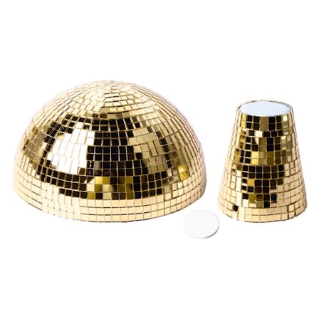 Sieni Discopallo Peili Glitter Heijastava Pöytäkoriste Juhlapalvelukset Koti Lava Baari Koristeet Kulta