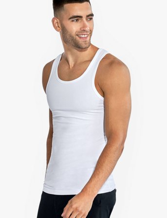 Bread & Boxers 2-Pack Tank - White - XXL