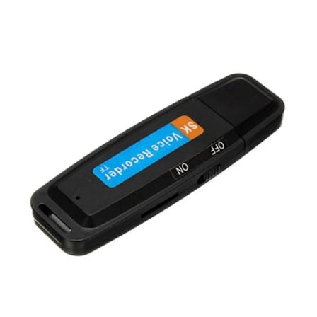 Mini U-levy digitaalinen ääninauhuri USB 3.0 -muistitikku, suurin tuettu muistikortti 32 Gt