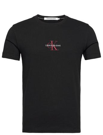 New Iconic Essential Tee T-shirts Short-sleeved Svart Calvin Klein Jeans