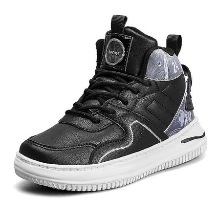 Barn Sneakers Hög-Top Sneakers Löparskor Platta Skor För Pojkar Fr887