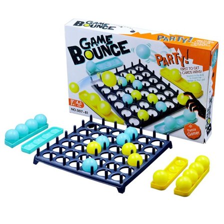 Bounce Party! Brettspill - Sprettende Spill for Hele Familien