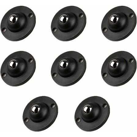 Itsekiinnittyvät pyörät, minikääntöpyörät, 360 asteen mykistävä liuku