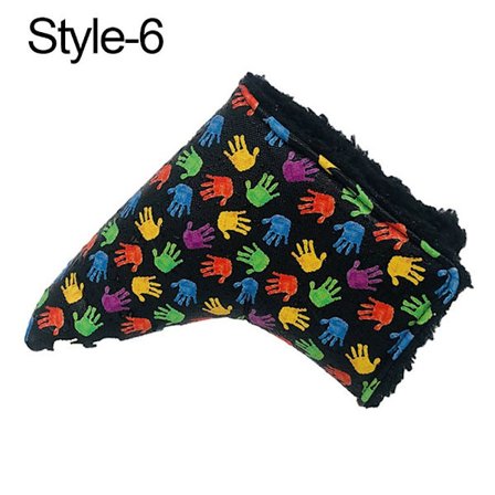 Golf Putter Head Cover Golf Club Head Covers STYLE-6 STYLE-6