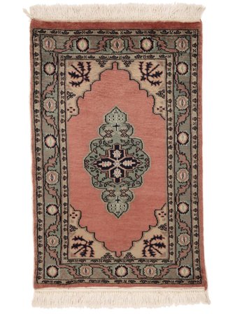 Pakistan Bokhara 3Ply Teppe Orientalsk Brun/Svart (Ull, Pakistan)
