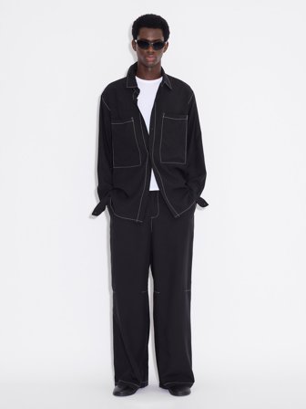 Holzweiler - Lian Shirt - Black - Mens - Large