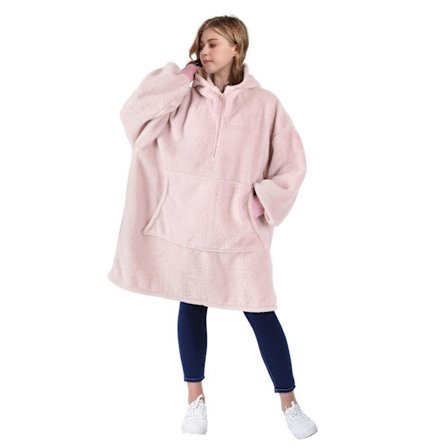 HOODIE SWEATSHIRT Wearable Blanket for Kids With Sleeves Pocket Oversized