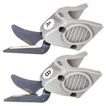 2 stk. Skjærehode Passer For Wbt-1 Elektrisk Tøysaks Kleskutter, 1 Sett Skjærehode A & 1 Sett