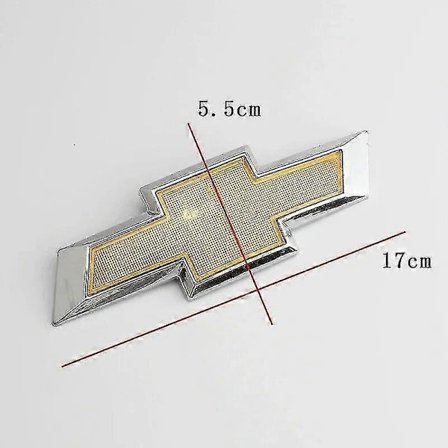 For Chevrolet Cruze 2009-2014 Biltilbehør Bil Styling 3d Bil Front Emblem Bakluke Merke Dekal[D]