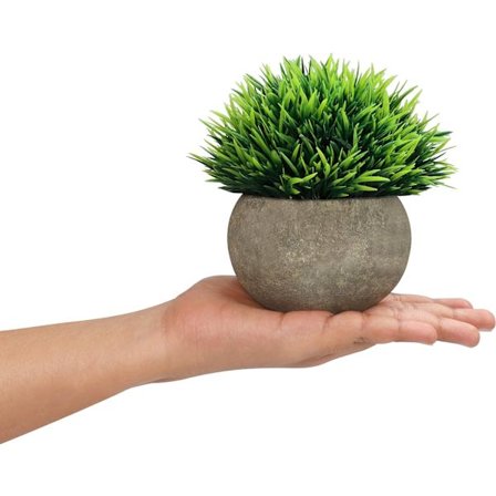 Falske Potteplanter (1 Pakke) - Innendørs & Utendørs Kunstig P