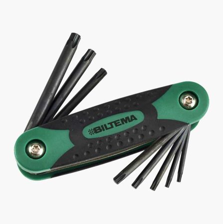 Torxnyckelsats vikbar torx 8 st. - Biltema