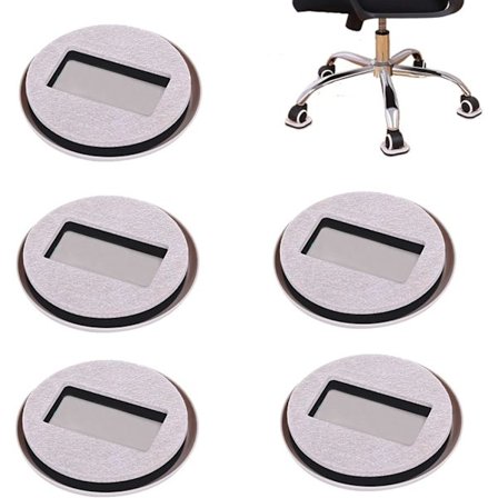 Filtunderlag Stolbenbeskyttelse Antiskli Filtunderlag Stolbenbeskytterhette 5stk Møbelkopper for Ben Tepper Møbler, Bordben