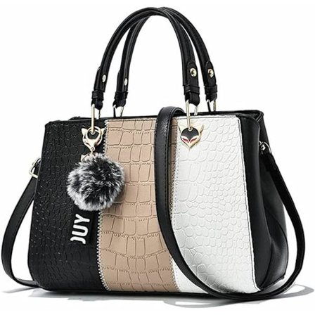 Naisten Aalto-Käsilaukut Messengerväkit Naisille Elegantti Olkalaukku Naisten Käsilaukut Naisille (musta)