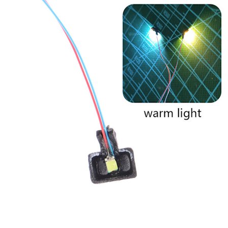 3V Led Spotlight Modell 1:87 Ho Scale ama Outdoor Billboard Lampa