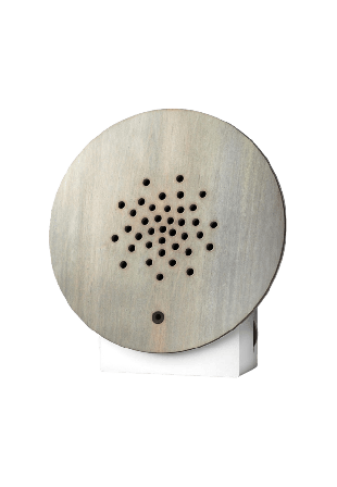 Relaxound Oceanbox Speldosa Havsljud Vintageträ Högtalare Grön