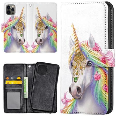Iphone 11 Pro - Plånboksfodral Unicorn/enhörning