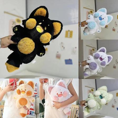 40 cm Dudu Kattdocka Plyschleksak Kawaii Fox Stoppad Plysch Mjuk Kattungevingar Bomull Soffa Kudde Baby Flickor Härlig födelsedagsjulklapp Blue