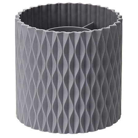 Kosmetisk oppbevaringsboks for sminkekoster, kopp, pennholder, hvit