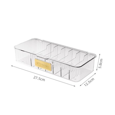 Opbevaringsboks til opladerkabler, datakabelorganiser, HVID