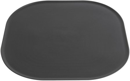 Fiboo ruokakulhomatto, 32 x 32 cm, tummanharmaa