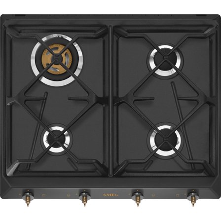 Smeg SRV864AOGH kokplatta, antracit | Vitvaror > Spisar > Gashäll | Bagaren och Kocken