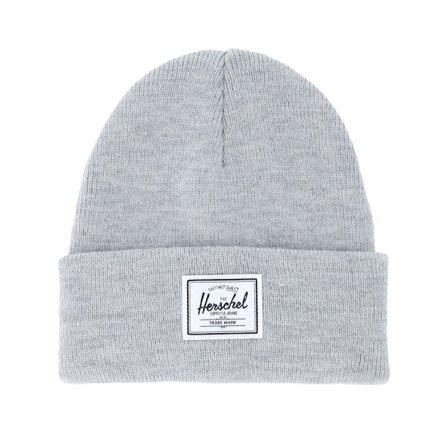 Herschel - Grå cuff Lue - Kids Elmer Baby Beanie Heather Light Grey Cuff @ Hatstore