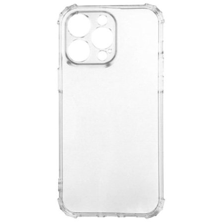 Coque iPhone 13 Pro - AVIZAR - Silikon Gel Mjuk - Transparent - Förstärkta Stötfångare