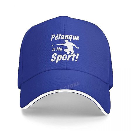Petanque Boule Baseball Caps Sommer Mote Justerbar Petanque Er Min Sports Hatter Peaked Cap (FMY)