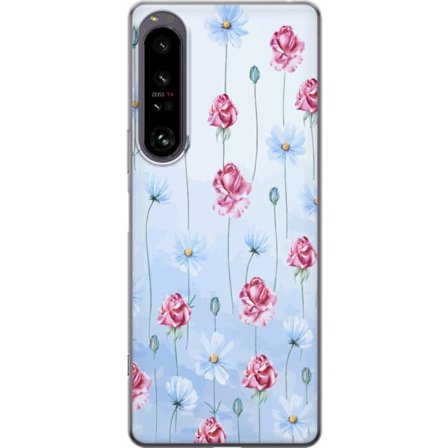Yhteensopiva Puhelinkuori Sony Xperia 1 IV Petal Reverie Sky Blue
