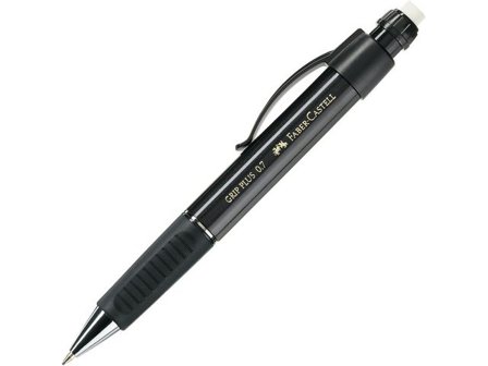 FABER-CASTELL Stiftpenna, Grip Plus 1307, 0,7 mm, pennkropp med greppzon, svart - Lyreco - Kontorsmaterial - Pennor - Stiftpennor