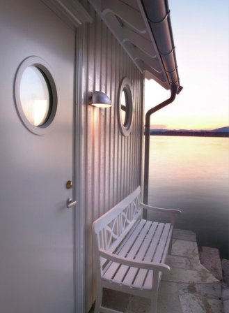 Paris 160 utelampe - galvanisert stål