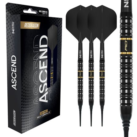 Red Dragon Darts Ascend - Soft Tip Parallel Darts 18g