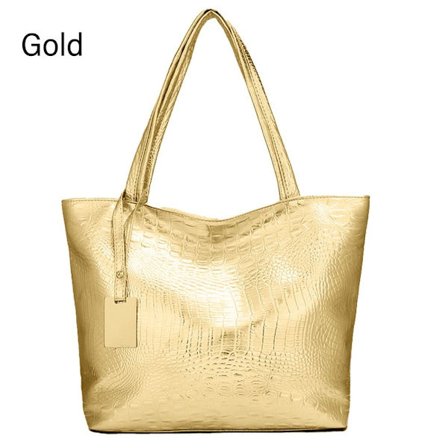 Mulepose Tasker Skuldertaske GULD