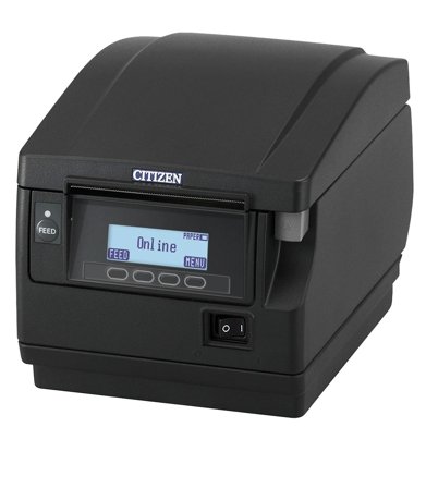 CITIZEN CT-S851III THERMAL PRINTER USB OPTION SLOT BLACK CASE 500 MM/S PRNT