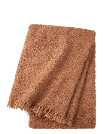 Boucle Throw Home Textiles Cushions & Blankets Blankets & Throws Brown Boss Home