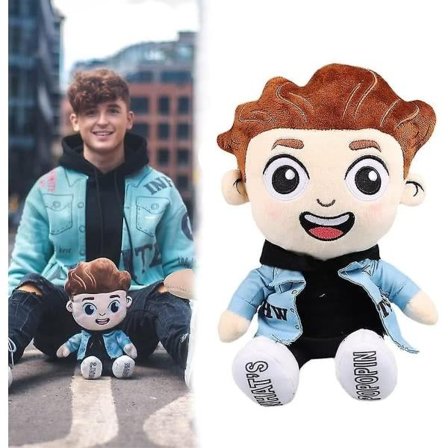 [LLC] Caylus Plyschleksak, 24 cm Spel Caylus Plyschdocka, Ge till Spelälskare Bra Present