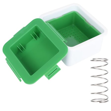 Tofu Press Kjøkkenverktøy Enkel Vannfjerning Grønn Hvit