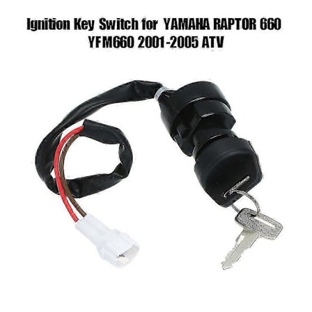 Tændingsnøglekontakt udskiftning til YAMAHA RAPTOR 660 YFM660 2001-2005 ATV