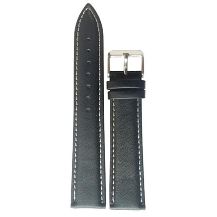 Stoppat läderband 16 mm