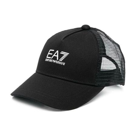 Emporio Armani EA7 Pets , Zwart , Heren , Maat: ONE Size Petten