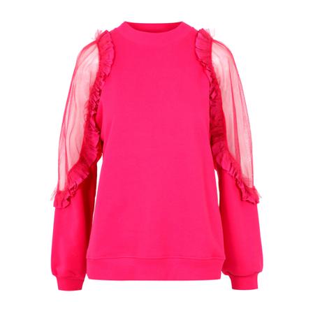 Msgm, Sweatshirts Paars, Dames, Maat:S