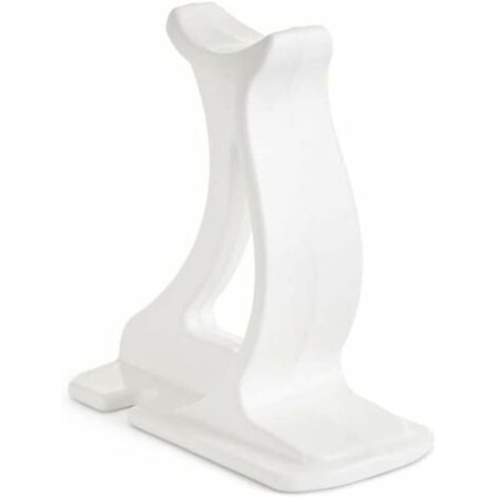 Universell fot i støpejern for rørformede radiatorer - Maksimal kapasitet 200 kg - Hvit farge - 1 stk.