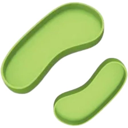 Set med 2 Grunda Fat för Sköldpadda, Majs, Orm, Husdjur, Dricka och