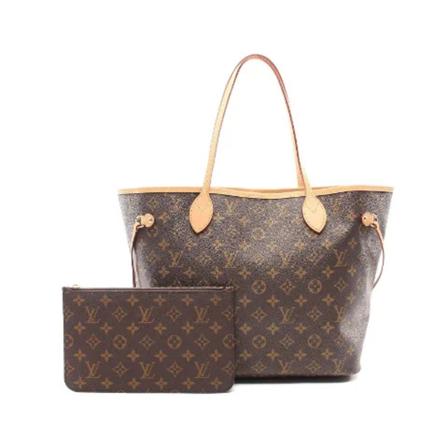 Louis Vuitton Vintage, Pre-owned Leather louis-vuitton-bags Bruin, Dames, Maat:ONE Size