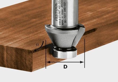 Festool HW 45°-OFK 500 Kantfräs, Maskintillbehör & förbrukning