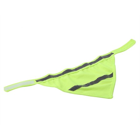 Reflekterande Fluorescerande Gul Stor Husdjur Hund Valp Halsduk Krage Haklapp Scarves