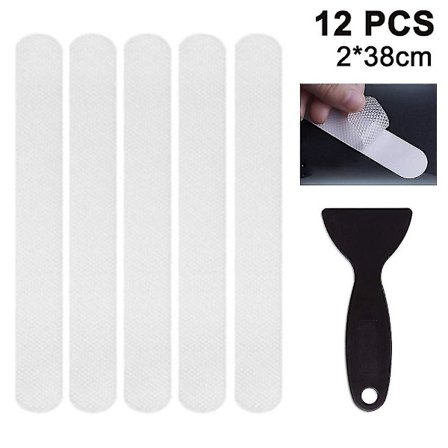 Halkskydd 12/24 st Säkerhetsbadrum Pol Självhäftande Klistermärken